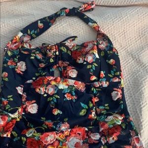 Retro style swimsuit